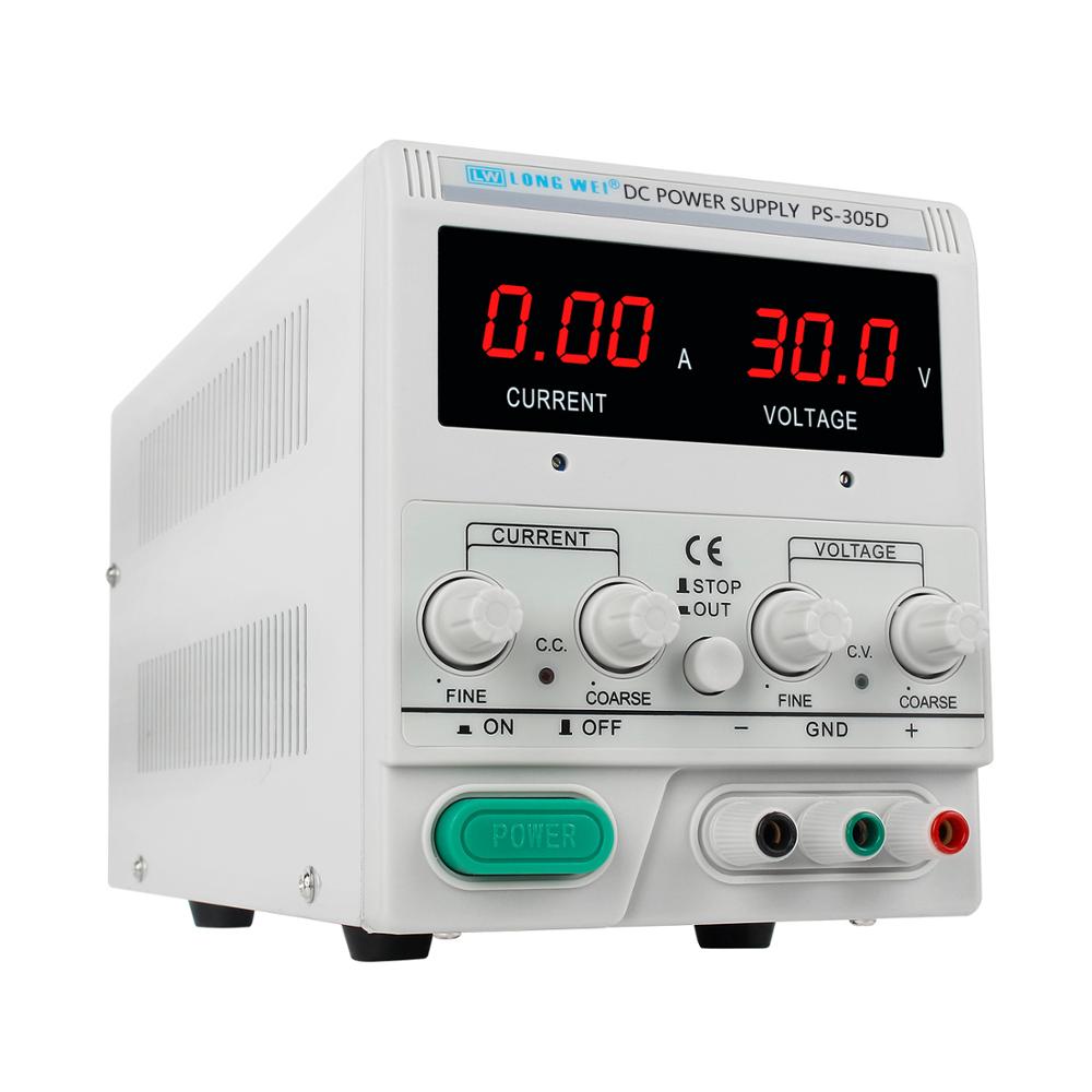 Linear Lab Power Supply Adjustable - LW PS-305D 30V 5A 150W Catu