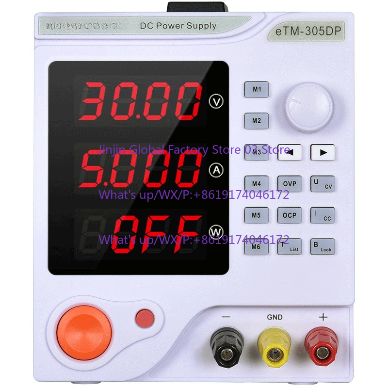 Linear Lab Power Supply Adjustable - Catu Daya DC Terprogram untuk Perawatan