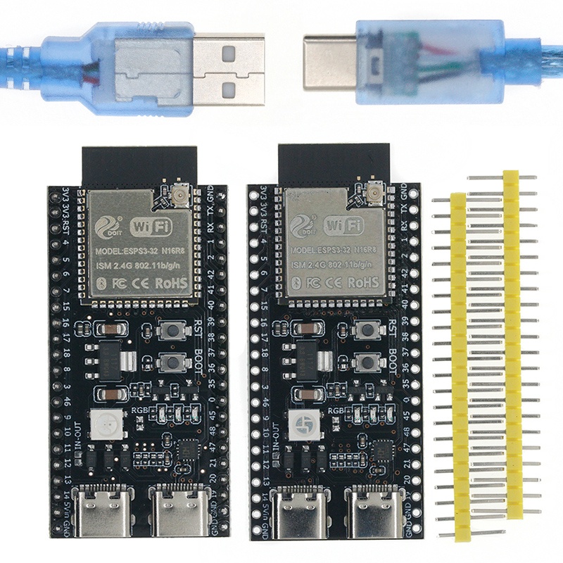 Esp32 S3 Development Board Lot - Papan Pengembangan ESP32 S3 dengan Kit