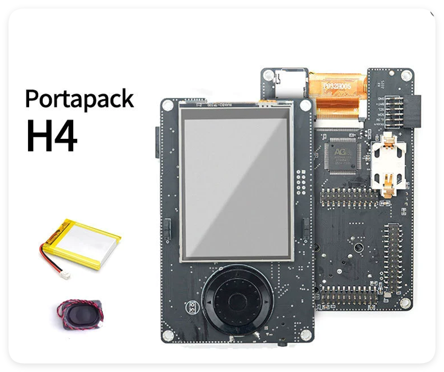 Sdr Software Defined Radio Hackrf - Papan Layar Portapack H4 Untuk Hackrf