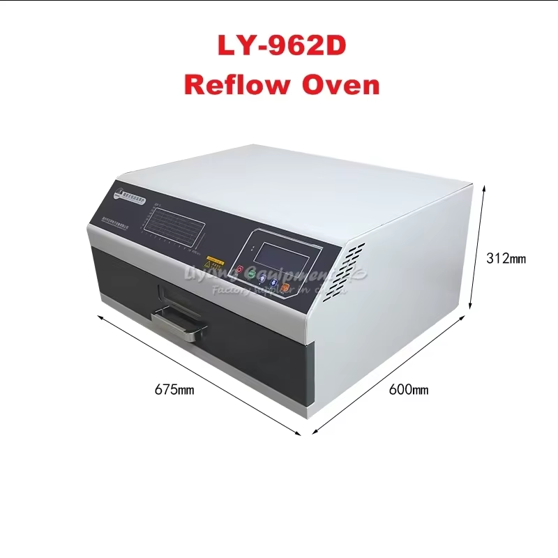 Reflow Oven Pcb T962 - LY 962D Tampilan Digital SMD SMT