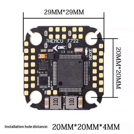 JHEMCU F722 NOXE F7 Flight Con - Fpv Flight Controller F7 Stack 60A ulasan dan harga