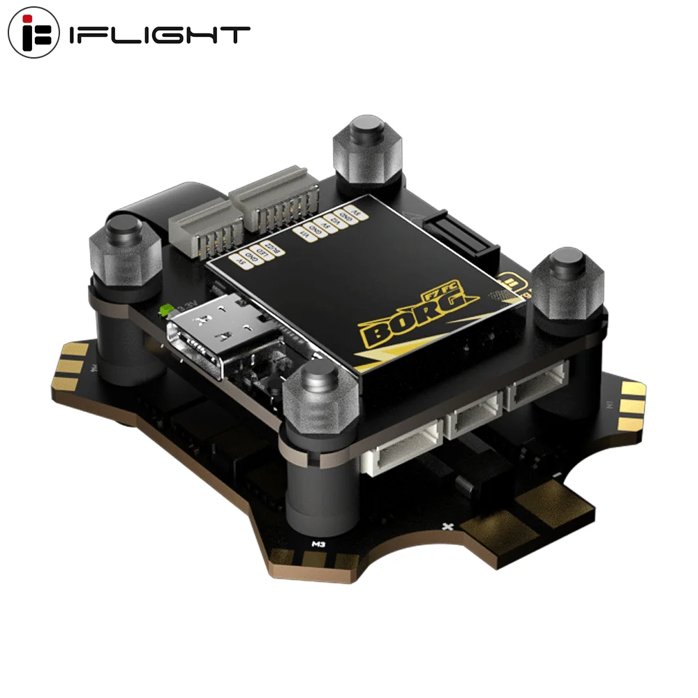 VoltSIFlight Borg F7 Stack F72 - Fpv Flight Controller F7 Stack 60A ulasan dan harga