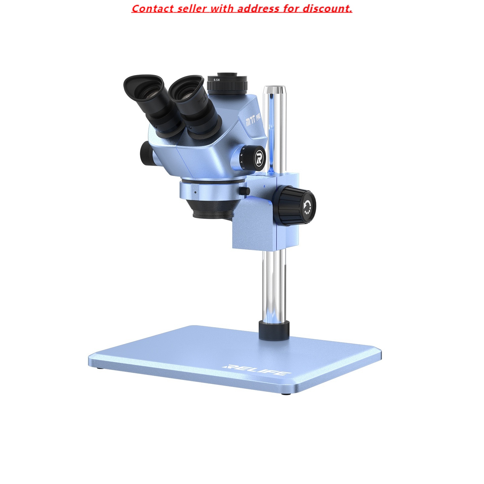 Mikroskop Stereo Trinokuler HD - Stereo Trinocular Microscope Pcb ulasan dan harga