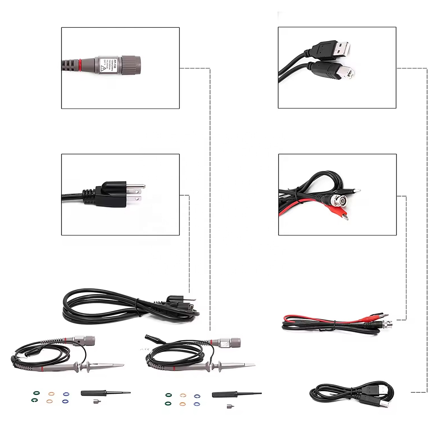 DSO2C10 DSO2C15 DSO2C10 Osilos - Digital Storage Oscilloscope 100Mhz ulasan dan harga