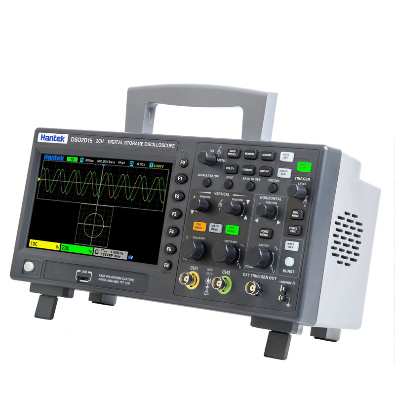 Baru Tersedia Hantek DSO2C10 2 - Digital Storage Oscilloscope 100Mhz ulasan dan harga