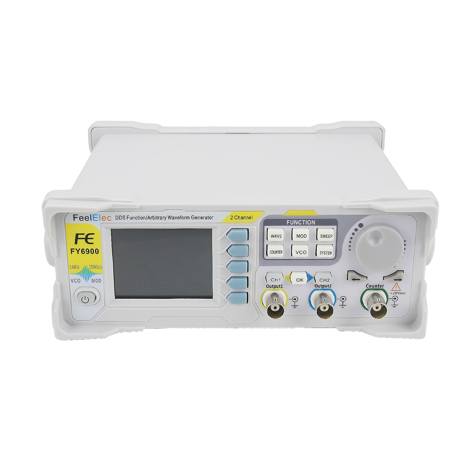 FY6900-50M 50MHz Generator Gel - Function Arbitrary Waveform Generator ulasan dan harga