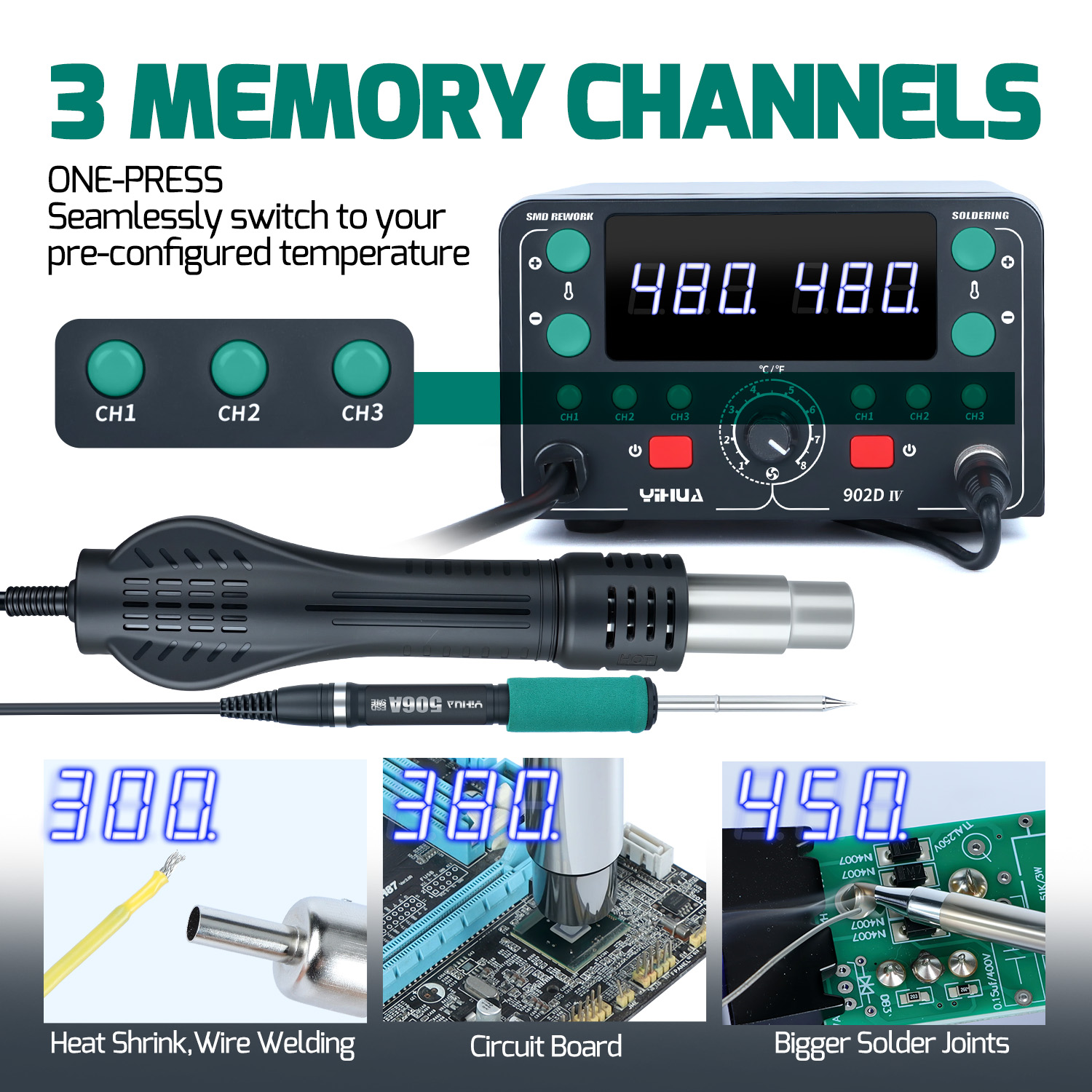 Stasiun Solder Timah T12 Peman - Hot Air Rework Station T12 ulasan dan harga