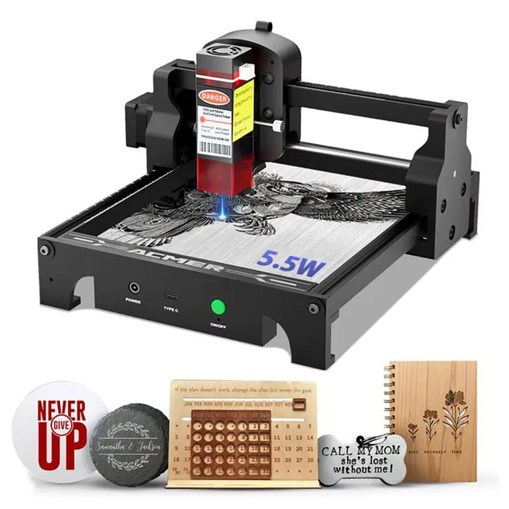 Pemotong Ukiran Laser Mini 5.5 - Mini Laser Engraver Cnc Router ulasan dan harga