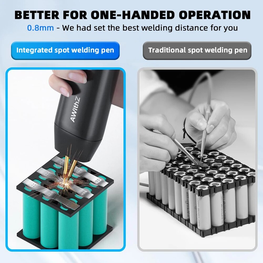 Mesin Las Titik Portabel Awith - Spot Welder 18650 Battery Pack ulasan dan harga