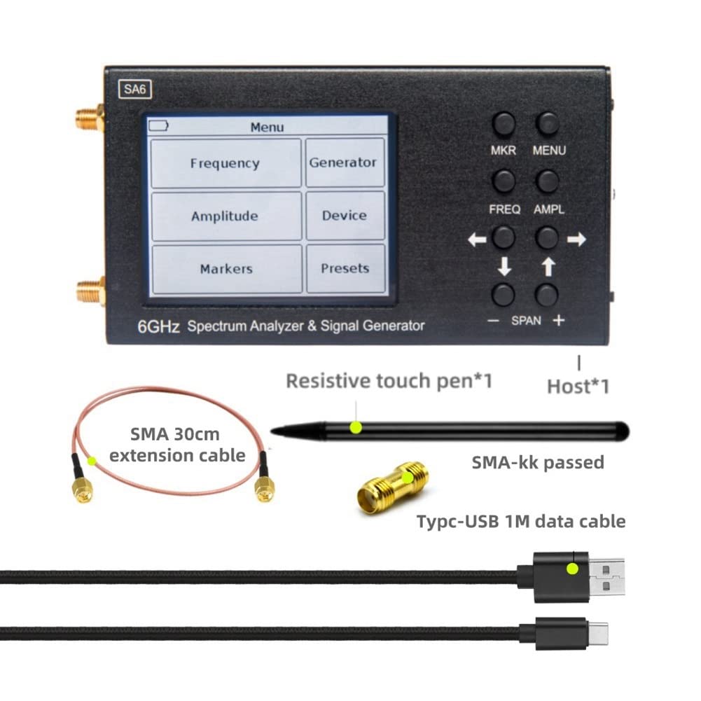 Analisa Spektrum SA6 6GHz |    - Signal Generator Spectrum Analyzer ulasan dan harga