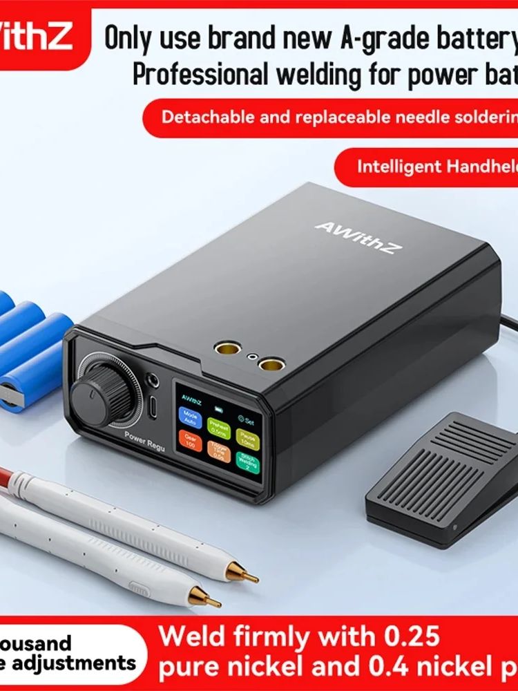 Mesin Las Portabel Awithz UK3, - Spot Welder 18650 Battery Pack ulasan dan harga