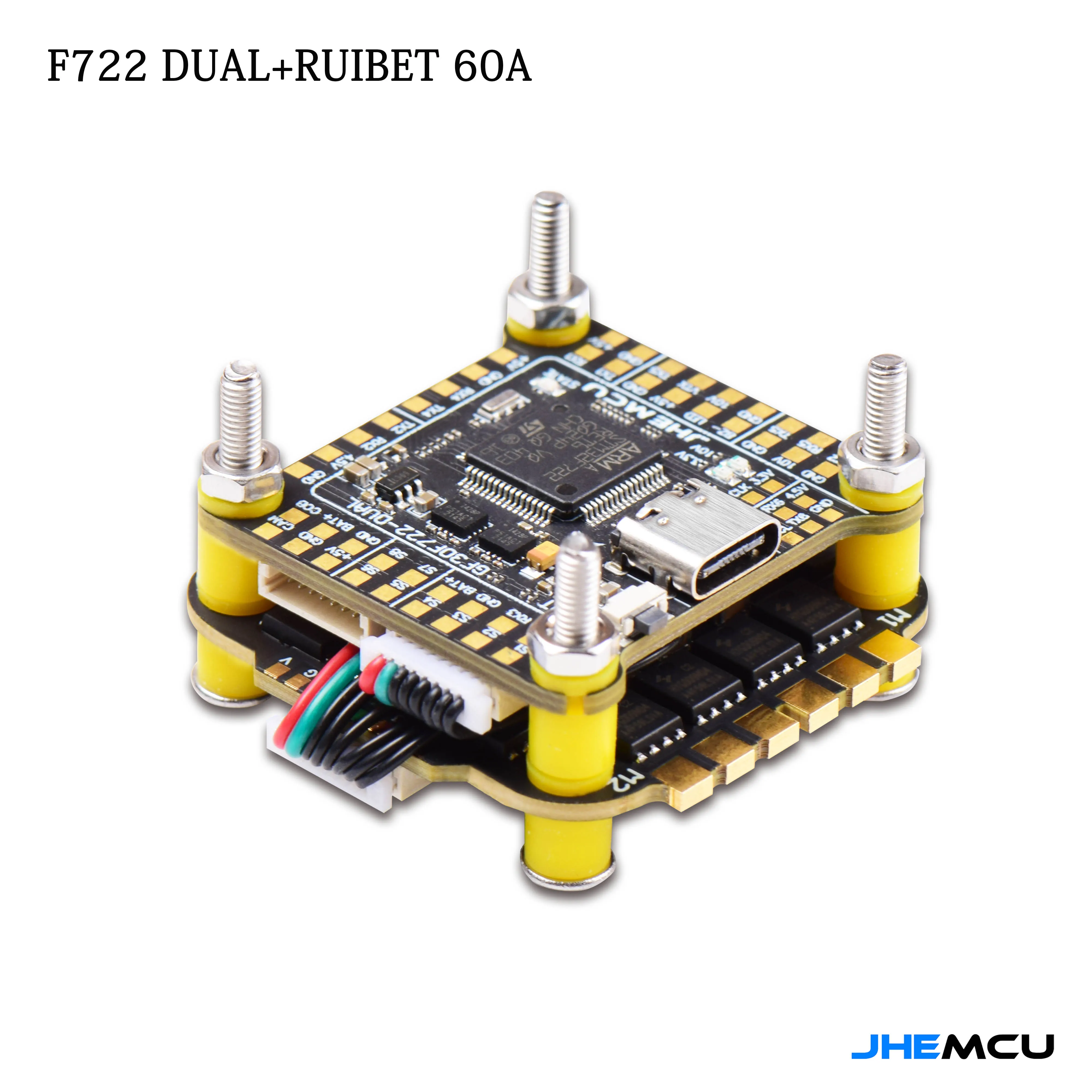 UniFlyJHEMCU F7 Stack F722 Dua - Fpv Flight Controller F7 Stack 60A ulasan dan harga