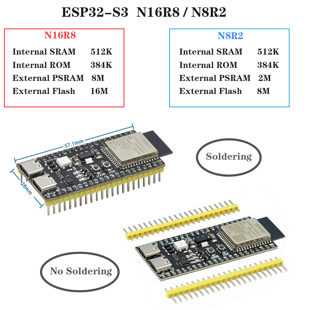 Papan Pengembangan ESP32-S3 de - Esp32 S3 Development Board Lot ulasan dan harga