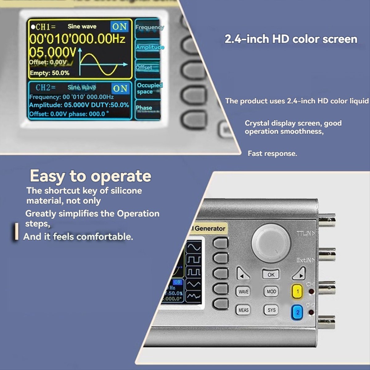 Ramah! JDS2900 Fungsi DDS Salu - Function Arbitrary Waveform Generator ulasan dan harga